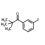 CAS#: 62681-85-0, 1-(3-Fluorophenyl)-2,2-Dimethyl-1-Propanone