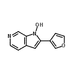 CAS#: 627511-03-9, 2-(3-Furyl)-1H-pyrrolo[2,3-c]pyridin-1-ol