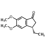 CAS#: 627518-53-0, (3S)-3-Ethyl-5,6-dimethoxy-1-indanone