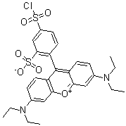 CAS#: 62796-29-6, 9-[4-(Chlorosulfonyl)-2-Sulfophenyl]-3,6-Bis(Diethylamino)-Xanthylium Inner Salt