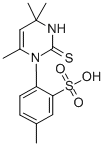 CAS 登录号：6281-59-0， 1-(2-磺基-4-甲基苯基)-2-硫代-4,4,6-三甲基二氢嘧啶