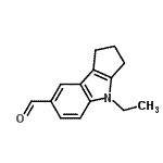 CAS#: 628294-82-6, 4-Ethyl-1,2,3,4-tetrahydrocyclopenta[b]indole-7-carbaldehyde