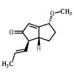 CAS#: 628317-36-2, (1R,4R,6aR)-4-Methoxy-1-[(1E)-1-propen-1-yl]-4,5,6,6a-tetrahydro-2(1H)-pentalenone