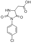 CAS 登录号：62848-53-7， 1-(4-氯苯基)-2,5-二氧代-4H-咪唑烷乙酸