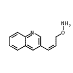 CAS#: 628703-64-0, 3-[(1Z)-3-(Aminooxy)-1-propen-1-yl]quinoline