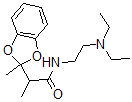 CAS#: 62898-47-9, N-(2-Diethylaminoethyl)-alpha,2-Dimethyl-1,3-Benzodioxole-2-Acetamide
