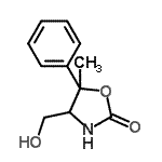 CAS#: 62941-31-5, 4-(Hydroxymethyl)-5-Methyl-5-Phenyl-1,3-Oxazolidin-2-One