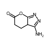 CAS#: 62984-03-6, 3-Amino-4,5-Dihydropyrano[2,3-c]Pyrazol-6(3aH)-One