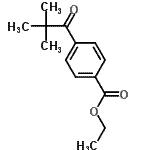 CAS#: 62985-52-8, Ethyl 4-(2,2-Dimethylpropanoyl)Benzoate