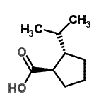 CAS#: 630390-23-7, (1R,2S)-2-Isopropylcyclopentanecarboxylic acid