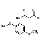 CAS#: 63070-58-6, 3-[(2,5-Dimethoxyphenyl)Amino]-3-Oxopropanoic Acid