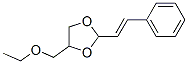 CAS#: 6308-09-4, 4-(Ethoxymethyl)-2-(2-Phenylethenyl)-1,3-Dioxolane
