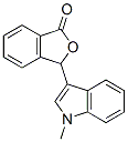 CAS 登录号：6308-55-0， 3-(1-甲基吲哚-3-基)-3H-异苯并呋喃-1-酮