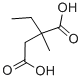 CAS 登录号：631-31-2， 1-乙基-1-甲基琥珀酸