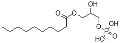 CAS#: 63119-36-8, (2-Hydroxy-3-phosphonooxypropyl) decanoate