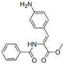 CAS 登录号：6313-93-5， 3-(4-氨基苯基)-2-苯甲酰胺基-丙-2-烯酸甲酯