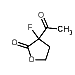 CAS 登录号：63141-03-7， 3-乙酰基-3-氟二氢-2(3H)-呋喃酮