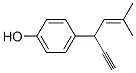 CAS#: 63141-79-7, 4-(1-Ethynyl-3-Methyl-2-Butenyl)Phenol
