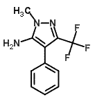 CAS#: 63156-74-1, 1-Methyl-4-Phenyl-3-(Trifluoromethyl)-1H-Pyrazol-5-Amine
