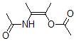 CAS 登录号：63199-86-0， N-[2-(乙酰氧基)-1-甲基-1-丙烯-1-基]-乙酰胺
