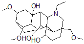 CAS#: 63201-50-3, 20-Ethyl-14alpha,16beta-Dimethoxy-4-(Methoxymethyl)Aconitane-1alpha,7,8-Triol