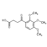 CAS#: 63213-41-2, 4-Oxo-4-(2,3,4-Trimethoxyphenyl)Butanoic Acid