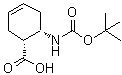 CAS#: 63216-52-4, (1R,6S)-6-({[(2-Methyl-2-Propanyl)Oxy]Carbonyl}Amino)-3-Cyclohexene-1-Carboxylic Acid