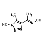 CAS#: 632298-54-5, 4-[(1E)-N-Hydroxyethanimidoyl]-5-methyl-1H-1,2,3-triazol-1-ol