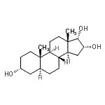 CAS#: 63230-55-7, (3alpha,5alpha,16alpha,17alpha)-Androstane-3,16,17-Triol