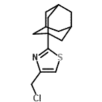 CAS#: 632300-38-0, 2-(Adamantan-1-yl)-4-(chloromethyl)-1,3-thiazole