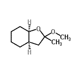 CAS#: 632322-81-7, (3aR,7aR)-2-Methoxy-2-methyloctahydro-1-benzofuran