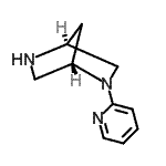 CAS 登录号：632334-57-7， (1S,4S)-2-(2-吡啶基)-2,5-二氮杂双环[2.2.1]庚烷