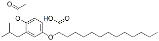 CAS#: 63251-44-5, 2-(4-Acetoxy-3-Isobutylphenoxy)Myristic Acid