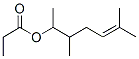 CAS#: 63270-18-8, Propanoic Acid 1,2,5-Trimethyl-4-Hexenyl Ester