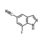 CAS#: 633327-24-9, 7-Fluoro-1H-indazole-5-carbonitrile
