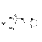 CAS#: 633333-59-2, 2-Methyl-2-propanyl (1,3-oxazol-2-ylmethyl)carbamate