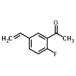 CAS#: 633335-99-6, 1-(2-Fluoro-5-vinylphenyl)ethanone