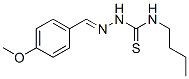 CAS 登录号：6334-22-1， 3-丁基-1-[(4-甲氧基苯基)亚甲基氨基]硫脲