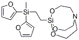 CAS 登录号：63366-69-8， 1-[2-[二(2-呋喃基)甲基硅烷基]乙基]-2,8,9-三氧杂-5-氮杂-1-硅杂双环[3.3.3]十一烷