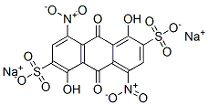 CAS#: 6337-26-4, Disodium 9,10-Dihydro-1,5-Dihydroxy-4,8-Dinitro-9,10-Dioxoanthracene-2,6-Disulphonate