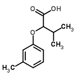 CAS#: 63403-11-2, 3-Methyl-2-(3-Methylphenoxy)Butanoic Acid