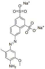 CAS#: 6341-28-2, Disodium 7-[(4-Amino-5-Methoxy-O-Tolyl)Azo]Naphthalene-1,3-Disulphonate