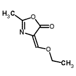 CAS#: 634148-59-7, (4E)-4-(Ethoxymethylene)-2-methyl-1,3-oxazol-5(4H)-one