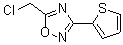 CAS 登录号：63417-81-2， 5-(氯甲基)-3-(2-噻吩基)-1,2,4-恶二唑