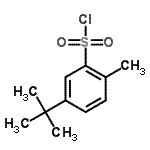 CAS#: 63452-62-0, 2-Methyl-5-(2-Methyl-2-Propanyl)Benzenesulfonyl Chloride