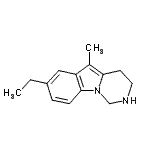 CAS#: 635284-45-6, 7-Ethyl-5-methyl-1,2,3,4-tetrahydropyrimido[1,6-a]indole