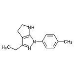 CAS#: 635285-88-0, 3-Ethyl-1-(4-methylphenyl)-1,4,5,6-tetrahydropyrrolo[2,3-c]pyrazole