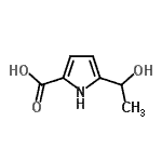 CAS#: 635313-72-3, 5-(1-Hydroxyethyl)-1H-pyrrole-2-carboxylic acid