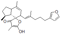 CAS#: 63555-48-6, (2R,3'S)-5'alpha-[(E)-5-(3-Furyl)-2-Methyl-1-Pentenyl]-1',2',3',3'aalpha,5',7'abeta-Hexahydro-3-Hydroxy-3'alpha,4,7'-Trimethylspiro[Furan-2(5H),4'-[4H]Inden]-5-One