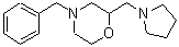 CAS#: 635699-06-8, 4-Benzyl-2-(1-pyrrolidinylmethyl)morpholine